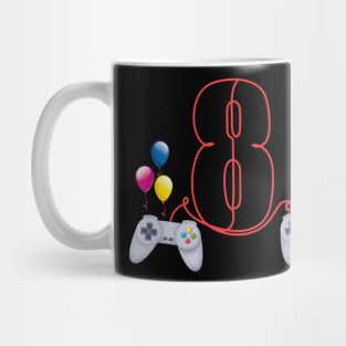 8th Birthday Boy Toddlers Video Gamer Store Mug